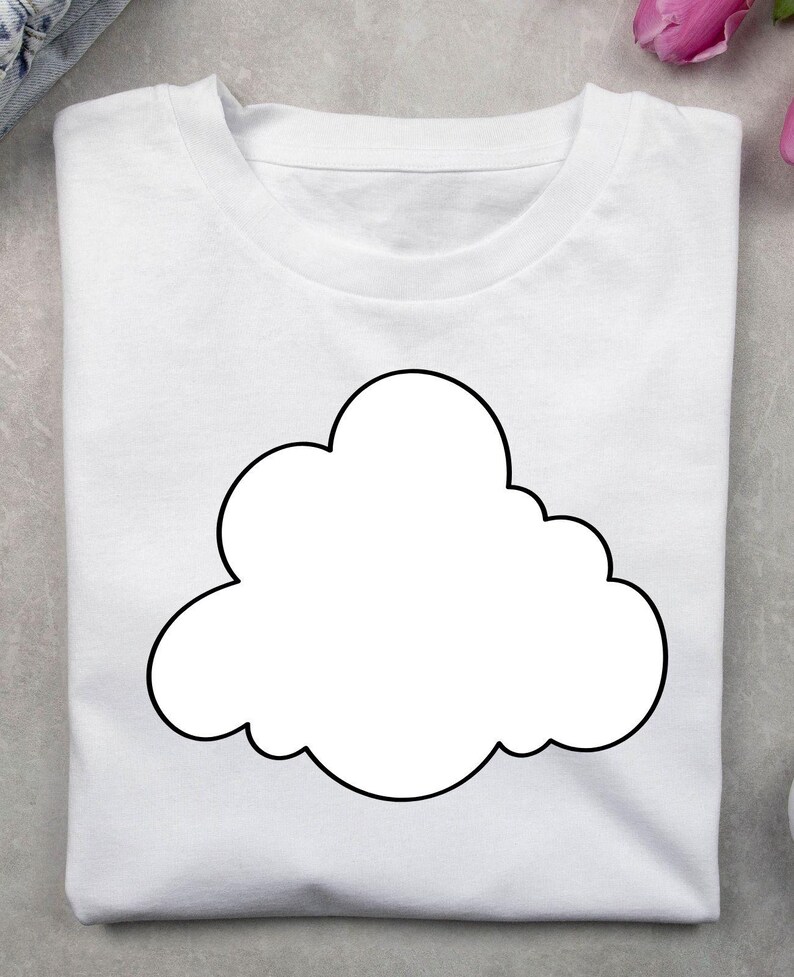 Cloud SVG Bundle, Weather Clipart, Nursery Decor, Cut Files (digital ...