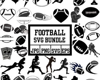 Paquete SVG de fútbol: Diseños para el día del partido, imágenes prediseñadas (descarga digital)