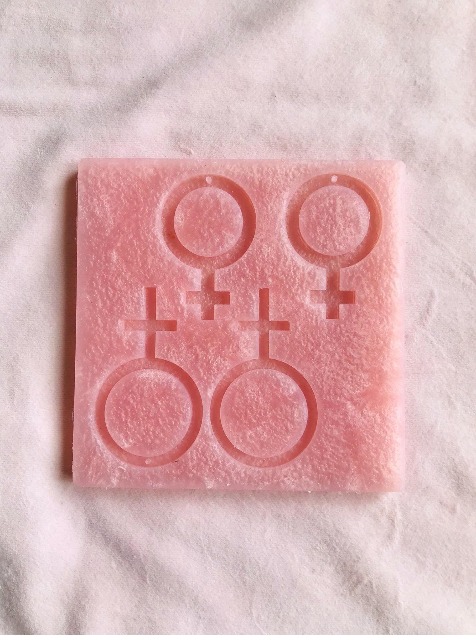 Handmade Feminist Symbol Resin Mold – Create Empowering Jewelry