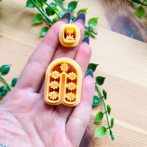 Clay Cutter for Arch Floral Earrings - Polymer Clay Jewelry Making Tool