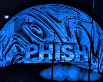 Phish Home Decor Wall Art 2024-04-19 The Sphere - Outside