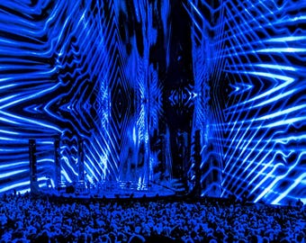Phish Home Decor Wall Art 2024-04-21 The Sphere - Diamonds - 2