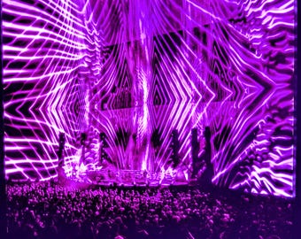 Phish Home Decor Wall Art 2024-04-21 The Sphere - Diamonds - 1