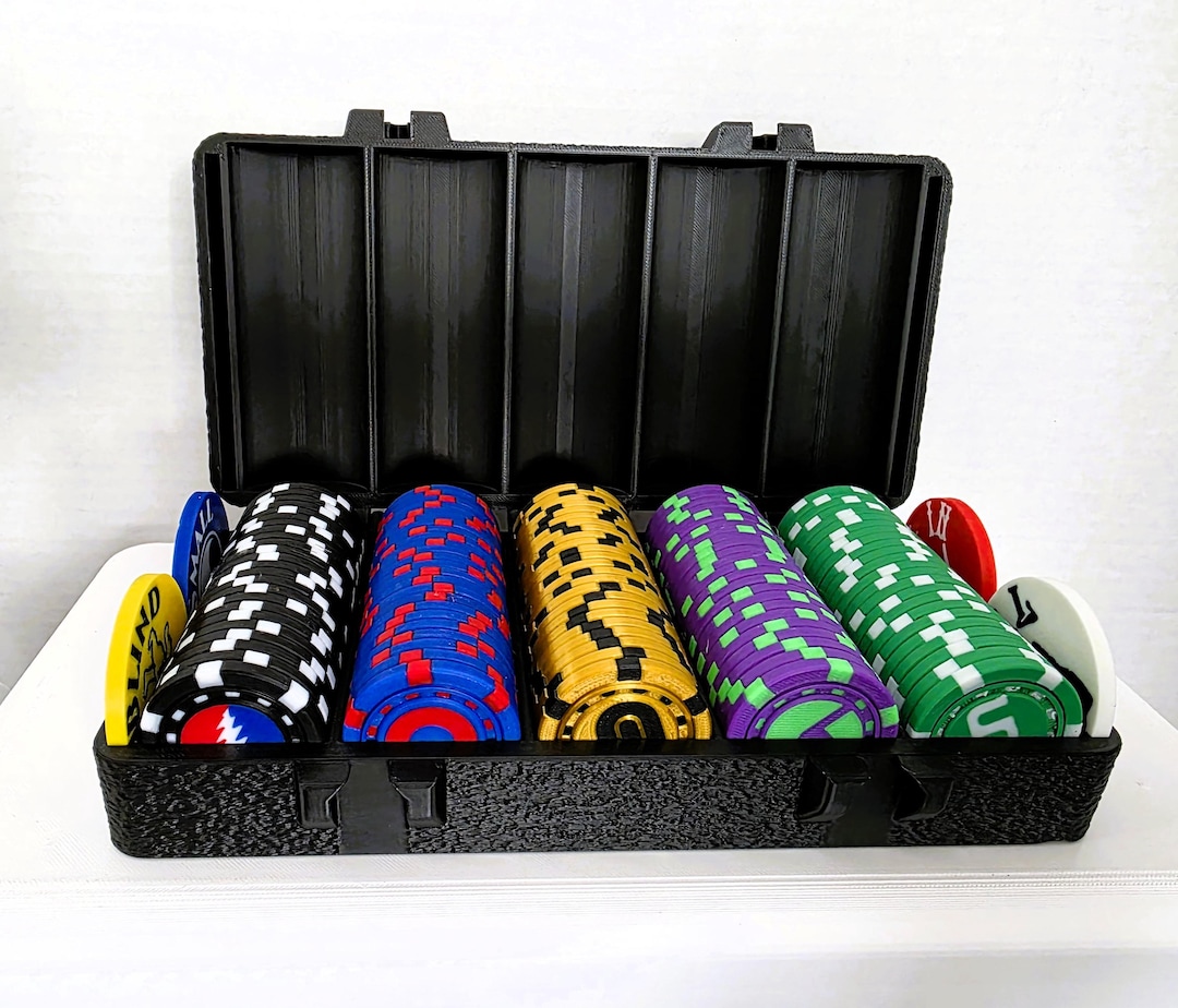 Full jam band poker chip set