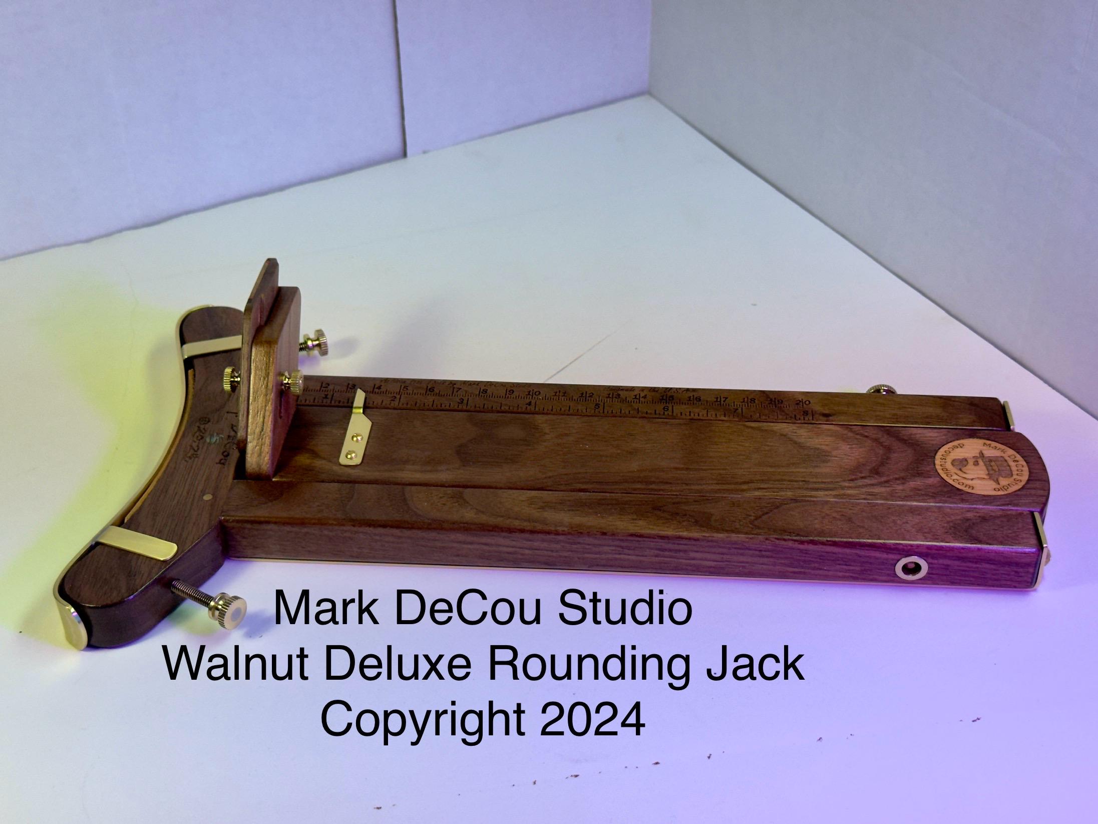Built-to-order, Hat Making Tool, Walnut Rounding Jack, Deluxe