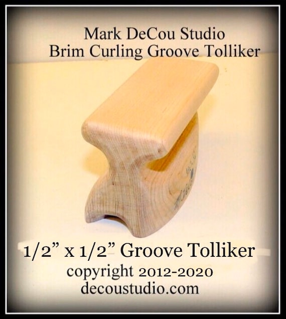 Built-to-order, Groove Tolliker Hat Making Tool Pencil Curl Hat