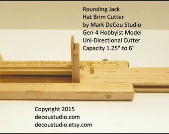 Built-to-order Hat Making Tool Rounding 