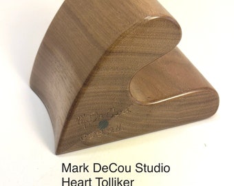 Built-to-Order, Hat Making Tool HEART (3" x 4") Curved Front Style Foot Tolliker Iron Press New Millinery Brim Shaping Ironing Tool