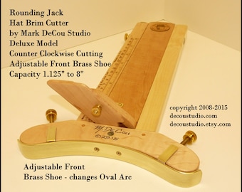 Built-to-Order, Hat Making Tool Rounding Jack, Hat Brim