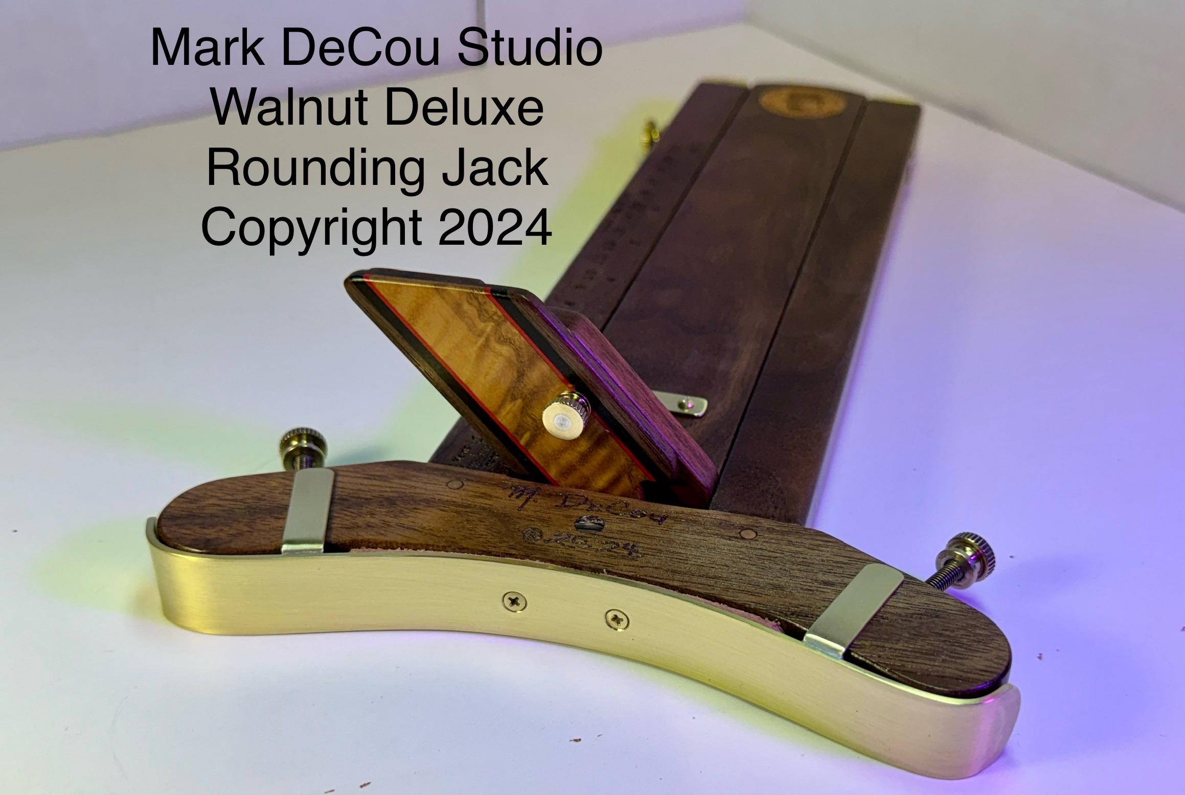 Built-to-order, Hat Making Tool, Walnut Rounding Jack, Deluxe
