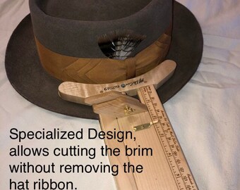 Brim Cutter Hat - Etsy New Zealand