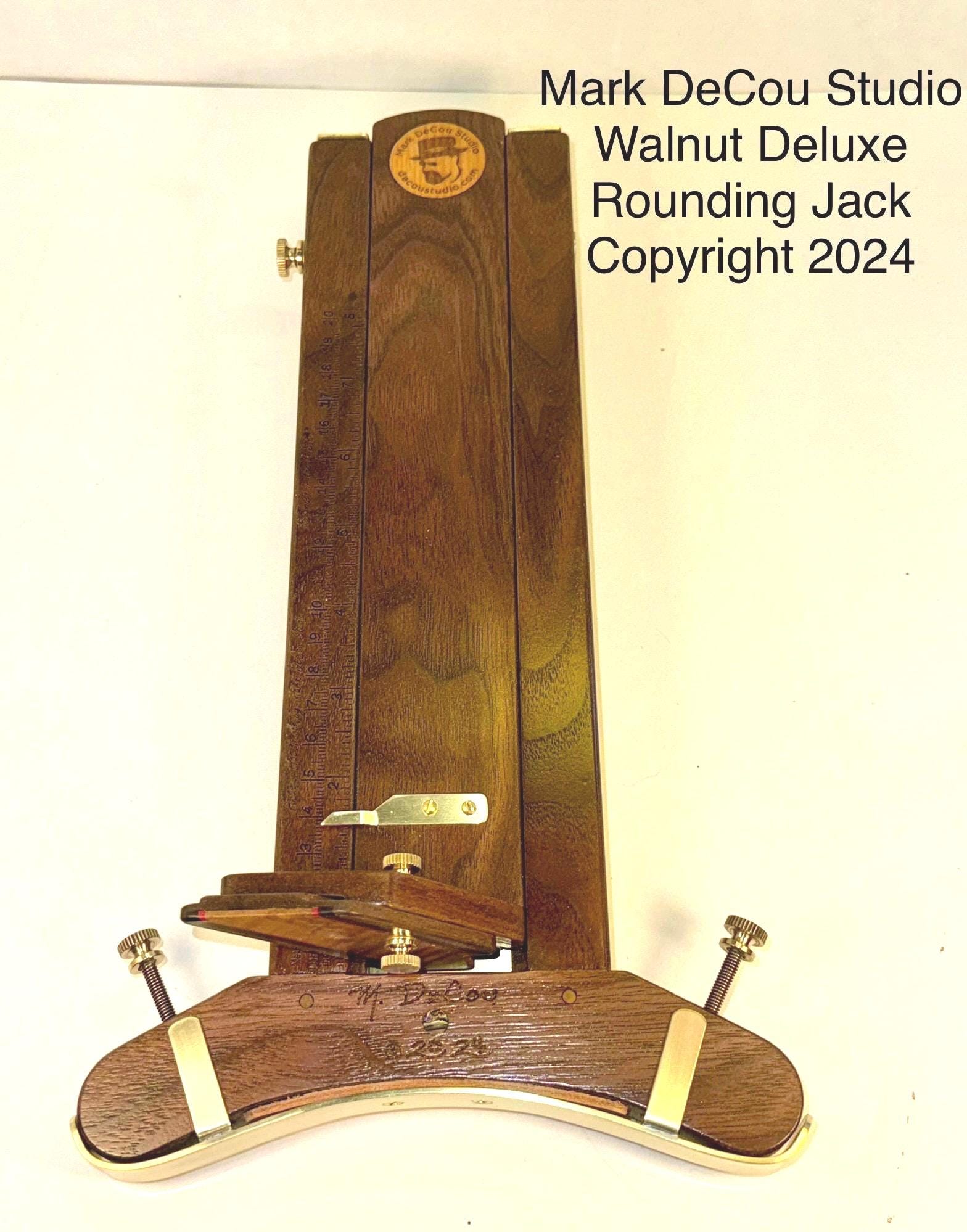 Built-to-order, Hat Making Tool, Walnut Rounding Jack, Deluxe