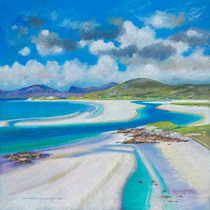 Shorelines Luskentyre Harris Giclee Print
