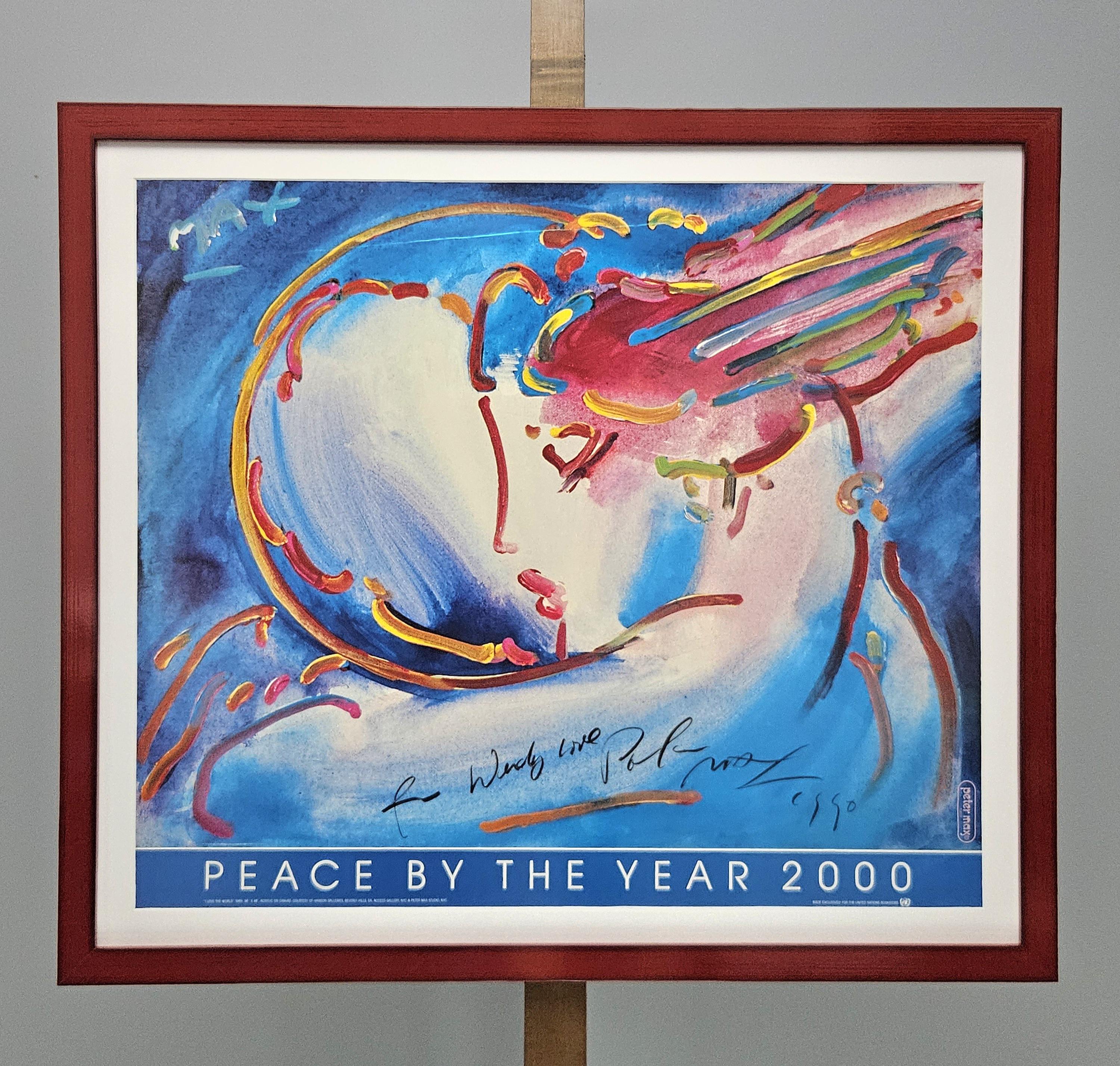 Peter Max Signed Print - Etsy