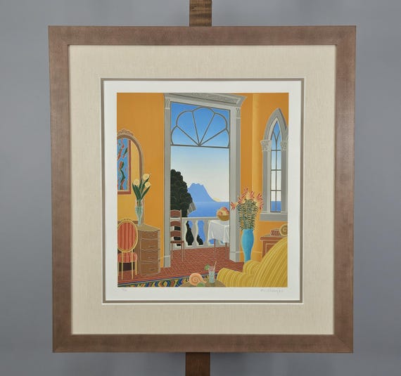 Thomas Mcknight 'monte Carlo' Serigraph: Signed & Numbered