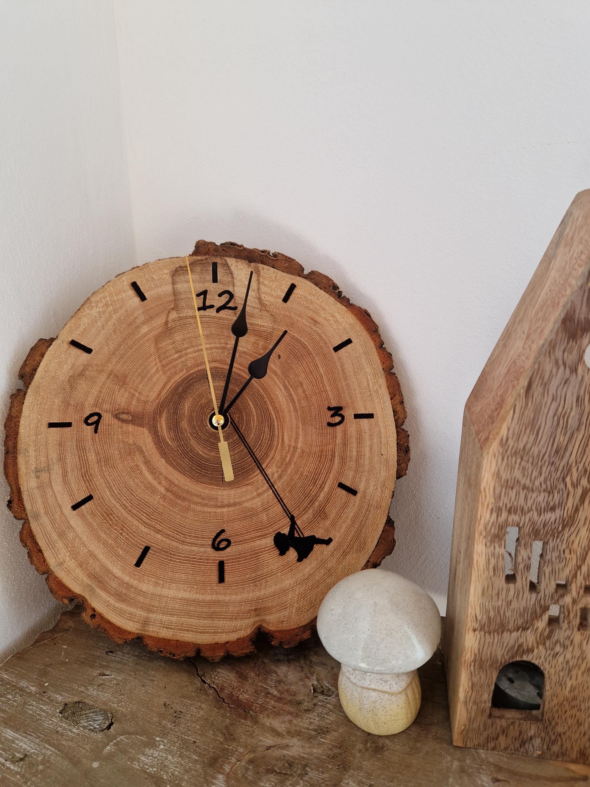 Holz kinder wanduhr