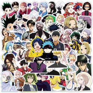 50/100 stks Cartoon Mix Demon Slayer NANA Anime Stickers Decals Skateboard Laptop Motorfiets Graffiti Waterdicht Sticker Kinderen speelgoed (willekeurig)