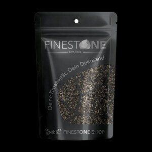 FinestOne Platinum - Sabbia Premium - Granulometria 0,1-0,6 mm - Sabbia naturale dalla Germania - Effetto altamente brillante - Per decorazioni, resine e molto altro.