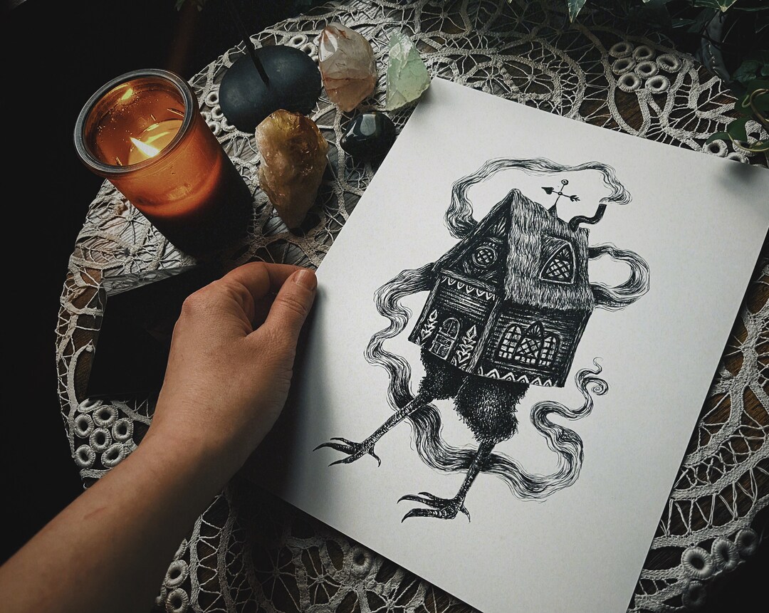 Baba Yaga - 8.5x11 print