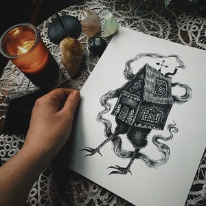 Baba Yaga - 8.5x11 print