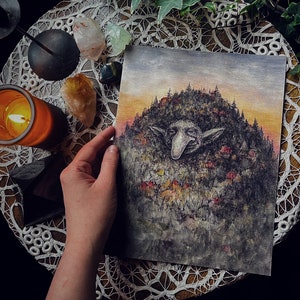 Mountain Troll - 8.5x11 print