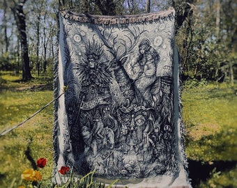 PRE-ORDER Solstice Walk woven blanket