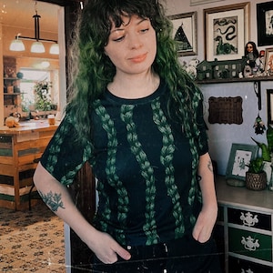Green Braids Tee