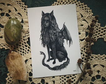 Chimera 5x7 art print