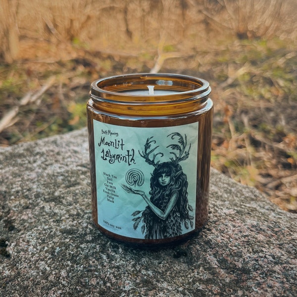 Moonlit Labyrinth Soy Candle