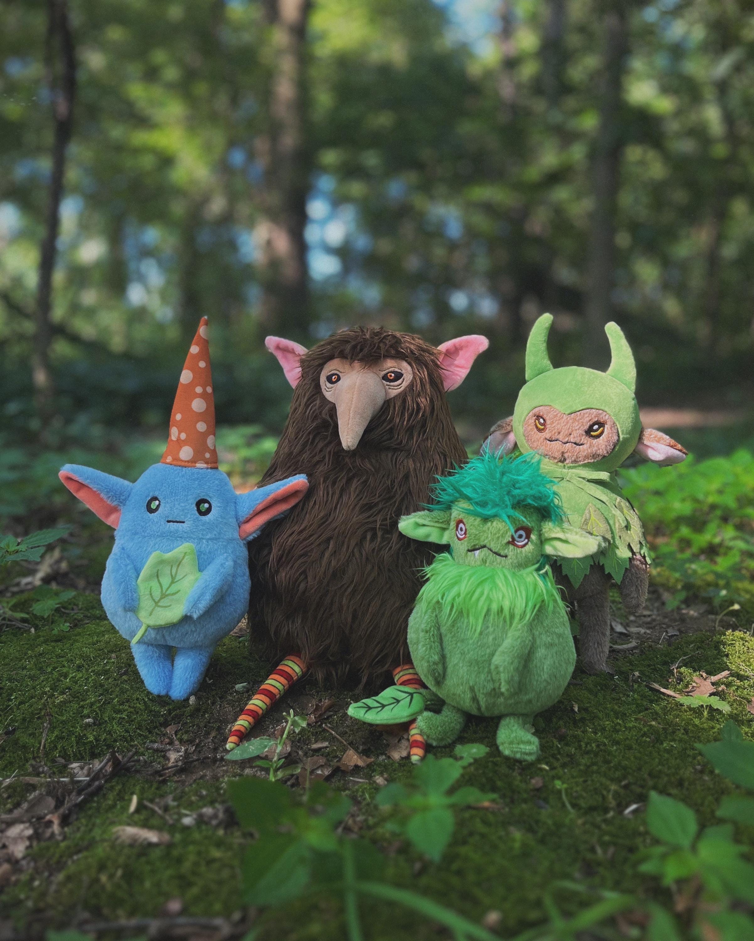 Mosslo the Moss Goblin Plusidhe - Etsy
