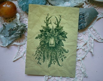 Forest Spirit postcard 5x7