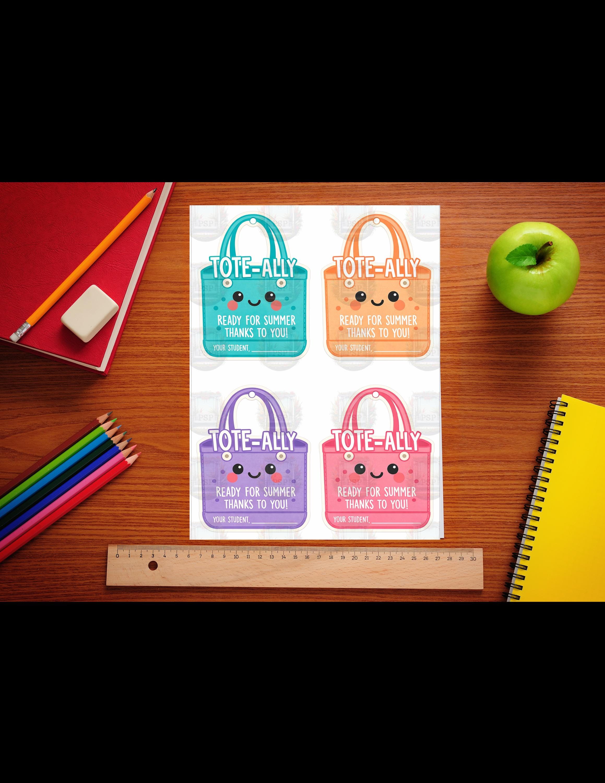 Teacher Gift Tags – Printable Appreciation Gift (digital Download) - Etsy