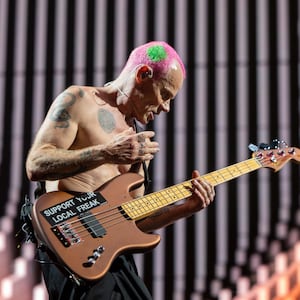 RHCP Sticker, Support Your Local Freak, Gift, Funny, Holiday, Bass, Musician, Bass Guitar, Instrument, Red Hot Chili Peppers, Replica