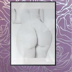 Hand made art about women body. (Printable)