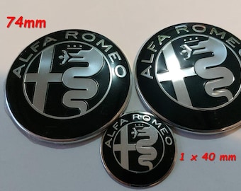 Logotyp emblem kit för Alfa Romeo 159 156 147 166 mito