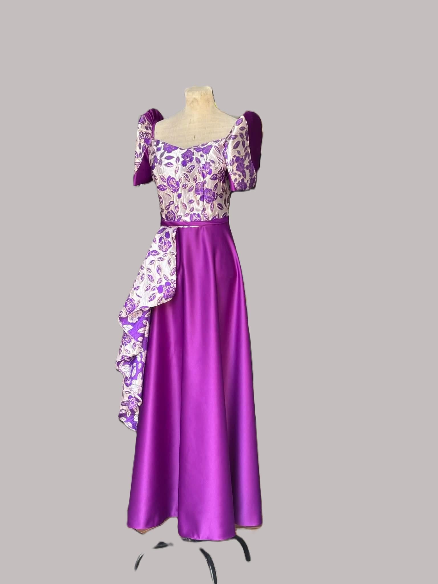 Filipiniana Gown - Etsy