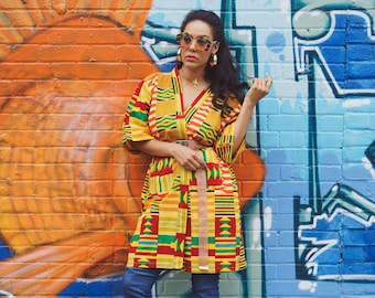 African print jacket