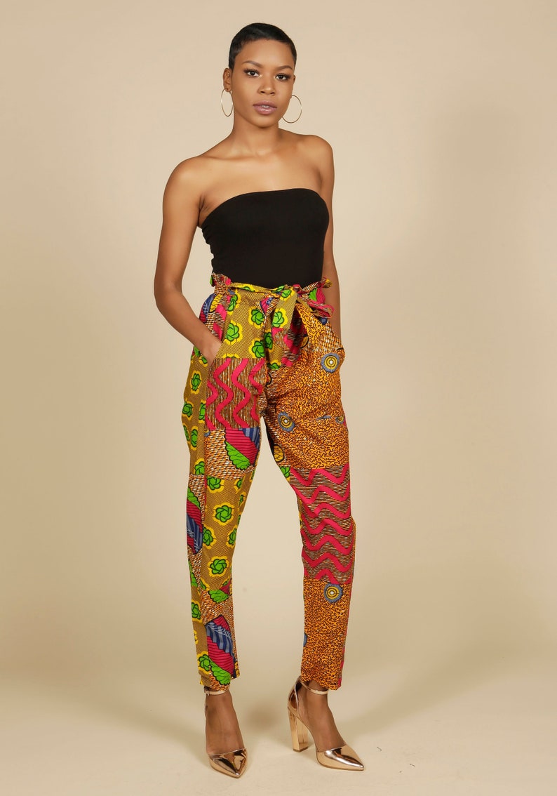 High waist trousers