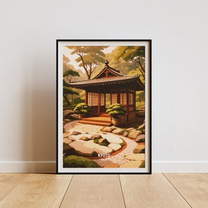 Kyoto Japan Wall Art Print - Kyoto Art Print, Kyoto Wall Decor, Japan Gift, Home Decoration, Travel Lover Gift, Wanderlust Decor