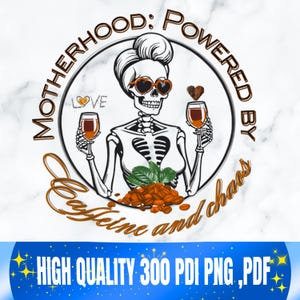 母性 PNG SVG バンドル、面白いスケルトントイレ昇華デザイン、面白い昇華シャツクリップアート、マグカップ、バッグ、Tシャツ用のデジタルダウンロード