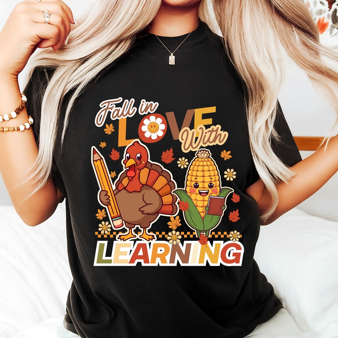 Retro Fall Teacher PNG, Groovy Autumn Design (digital Download) - Etsy