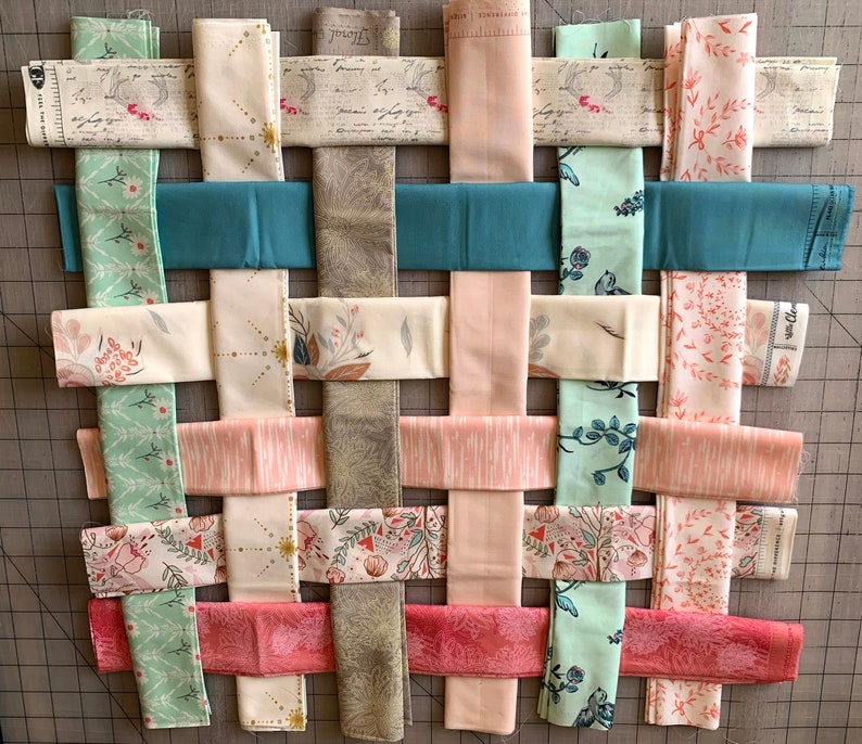 Ribbon Box Quilt Kit – Sew Romantic Art Gallery Fabrics (55