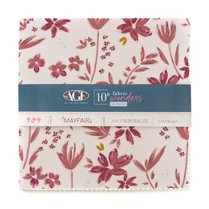 Mayfair Layer Cake - for AGF - by Amy Sinibaldi -- Layer Cake -- 42 -10 inch Fabric Squares  - Art Gallery Fabrics