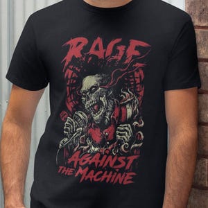 Rage Against the Machine T-shirt | Rock Music Shirt | Killing In The Name | Evil Empire | Rage Against the Machine Merch | Cotton Tee