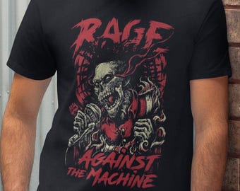 Rage Against the Machine T-shirt | Rock Music Shirt | Killing In The Name | Evil Empire | Rage Against the Machine Merch | Cotton Tee