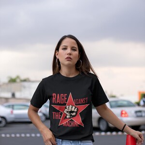 Rage Against the Machine T-shirt | Rock Music Shirt | Guerrilla Radio | Killing In The Name | Rage Against the Machine Merch | Cotton Tee image 4