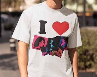 TV Girl T-shirt | Pop Music Shirt | Blue Hair | Lovers Rock | French Exit | TV Girl Merch | Cotton Tee