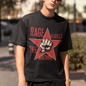 Rage Against the Machine T-shirt | Rock Music Shirt | Guerrilla Radio | Killing In The Name | Rage Against the Machine Merch | Cotton Tee image 3