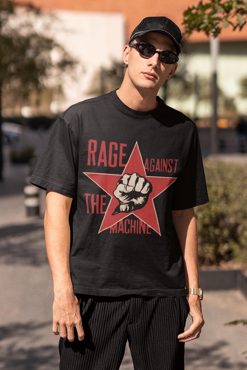 Rage Against the Machine T-shirt | Rock Music Shirt | Guerrilla Radio | Killing In The Name | Rage Against the Machine Merch | Cotton Tee image 3