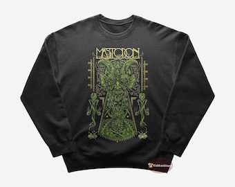 Mastodon Sweatshirt | Metal Music Sweatshirt | Teardrinker | Blood And Thunder | Divinations | Mastodon Merch | Crewneck Sweatshirt